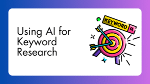 using ai for keyword research